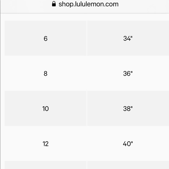 White Lululemon tank top - Picture 5 of 6